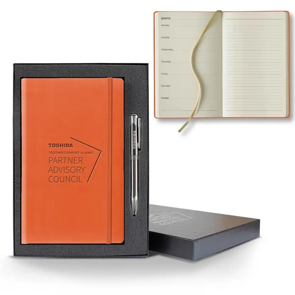 Tucson Medio Ivory Page Perpetual Weekly Notes Gift Set