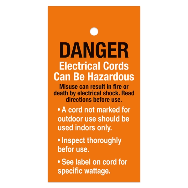 Tear Resistant Valeron Film Tag (2 3/4" x 5 1/4") - Tear Resistant Valeron Film Tag (2 3/4" x 5 1/4") - Image 0 of 0