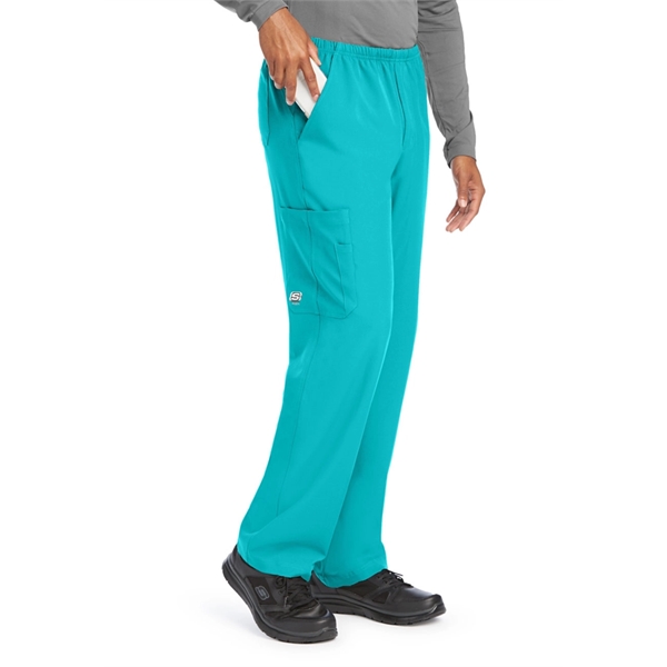 Barco Skechers Men's Structure Drawstring Zip Fly Scrub Pant - Barco Skechers Men's Structure Drawstring Zip Fly Scrub Pant - Image 8 of 16