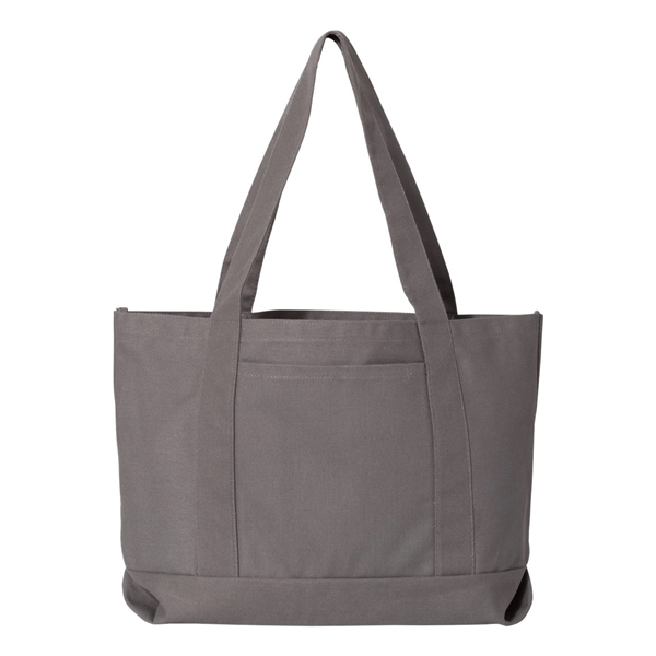 Liberty Bags Seaside Cotton Pigment Dyed Resort Tote - Liberty Bags Seaside Cotton Pigment Dyed Resort Tote - Image 28 of 30