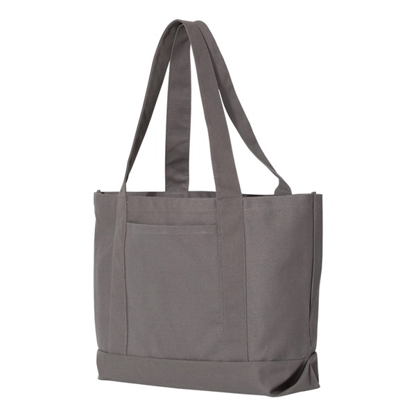 Liberty Bags Seaside Cotton Pigment Dyed Resort Tote - Liberty Bags Seaside Cotton Pigment Dyed Resort Tote - Image 29 of 30