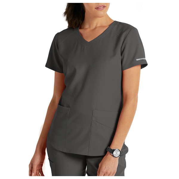 Barco Skechers Women's Vitality V-Neck Solid Scrub Top - Barco Skechers Women's Vitality V-Neck Solid Scrub Top - Image 5 of 16