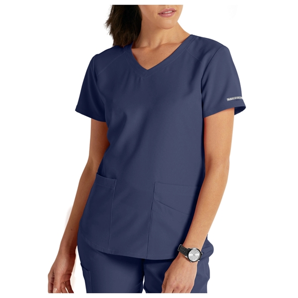 Barco Skechers Women's Vitality V-Neck Solid Scrub Top - Barco Skechers Women's Vitality V-Neck Solid Scrub Top - Image 10 of 16