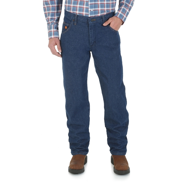 Wrangler® FR Flame Resistant Regular Fit Jean - Prewash - Wrangler® FR Flame Resistant Regular Fit Jean - Prewash - Image 0 of 1
