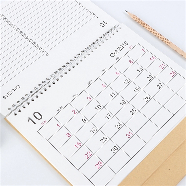 2019 Year Multifunction Wall Calendar - 2019 Year Multifunction Wall Calendar - Image 6 of 7