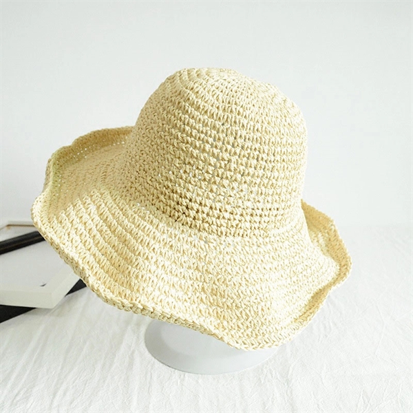 Summer Women Straw Sun Hat - Summer Women Straw Sun Hat - Image 1 of 2