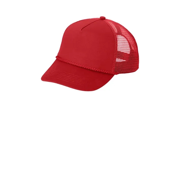 Port Authority 5-Panel Snapback Cap.