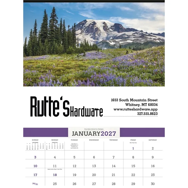 Triumph® Calendars American Splendor with Date Blocks Cal...