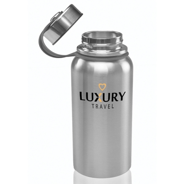 27 oz. Vacuum Stainless Steel Water Bottle - 27 oz. Vacuum Stainless Steel Water Bottle - Image 1 of 4