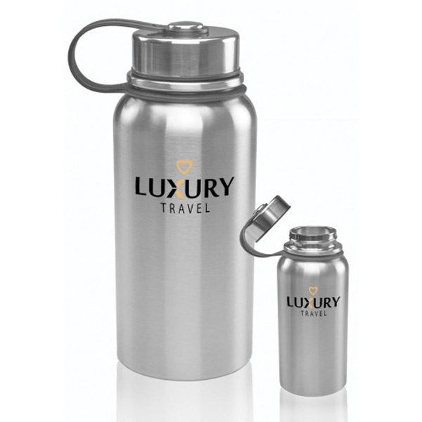 27 oz. Vacuum Stainless Steel Water Bottle - 27 oz. Vacuum Stainless Steel Water Bottle - Image 2 of 4