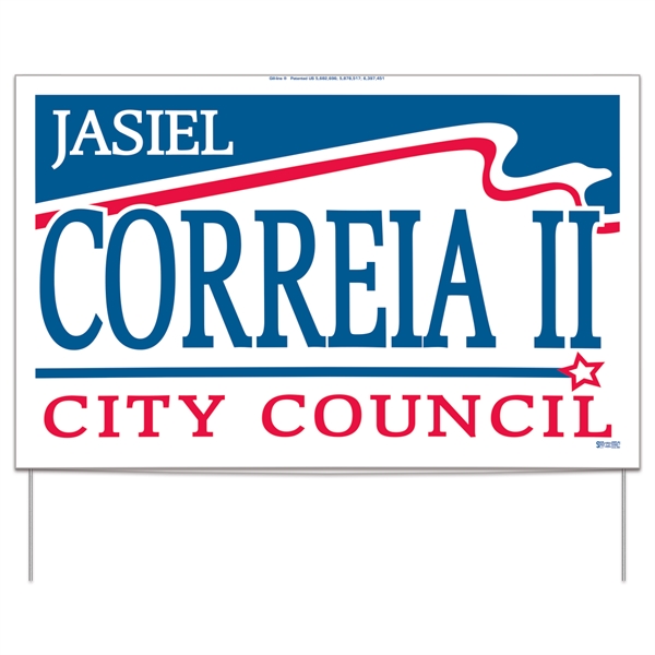 Double Sided 18 Point Poster Board Yard Sign 1 or 2 Colors - Double Sided 18 Point Poster Board Yard Sign 1 or 2 Colors - Image 0 of 0