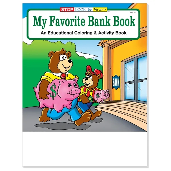 Custom Coloring Book: My Favorite Bank