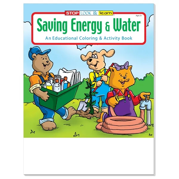 Custom Coloring Book: Saving Energy and Water