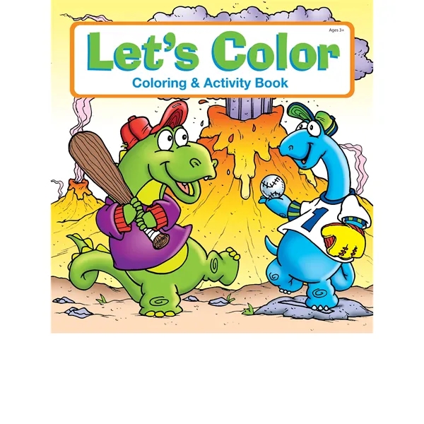 Custom Coloring Book: Let's Color