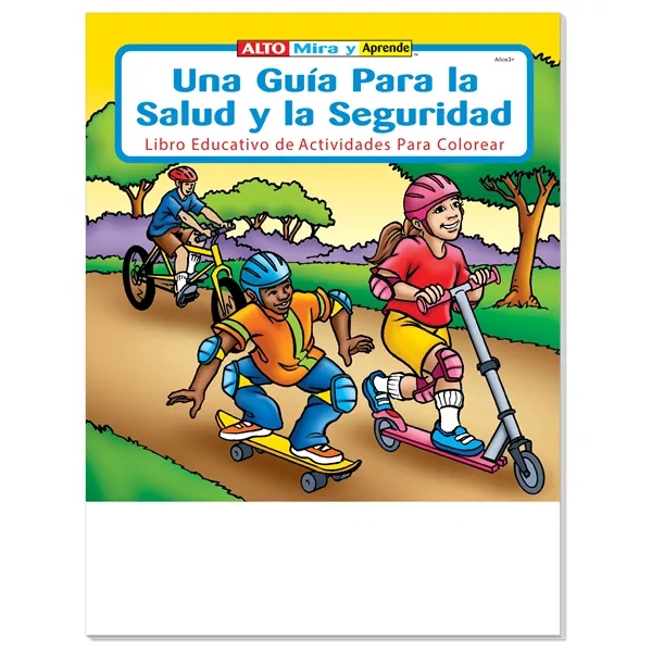 Custom Coloring Book: A Guide to Health and Safety (Spanish)