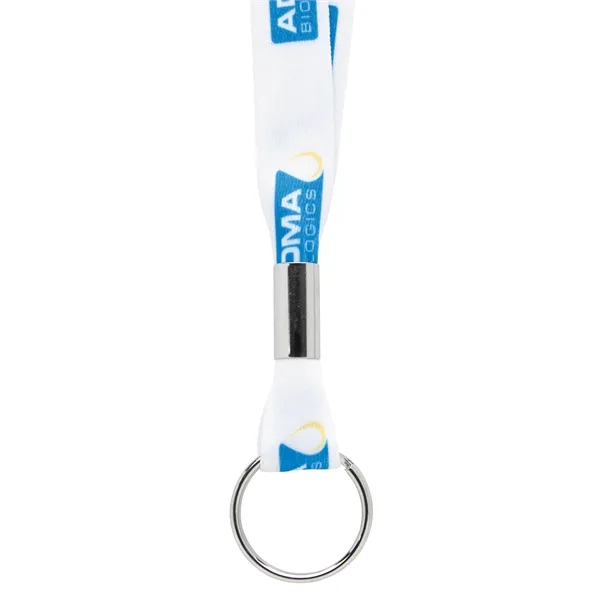 Good Value™ 1/2" RPET Fine-Print Lanyard