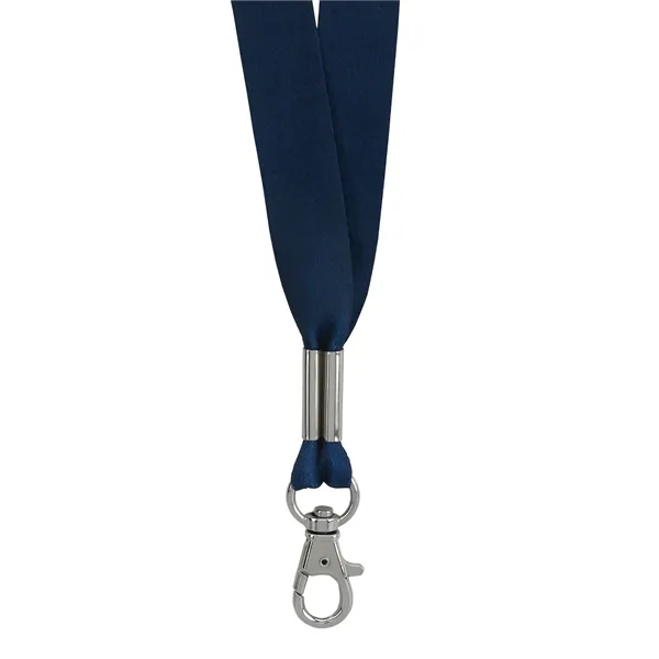 Good Value™ 1/2" RPET Fine-Print Lanyard
