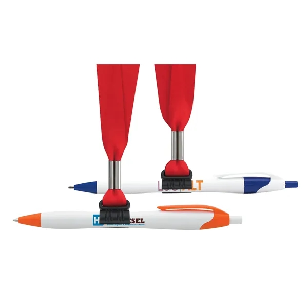 Good Value™ 1/2" RPET Fine-Print Lanyard