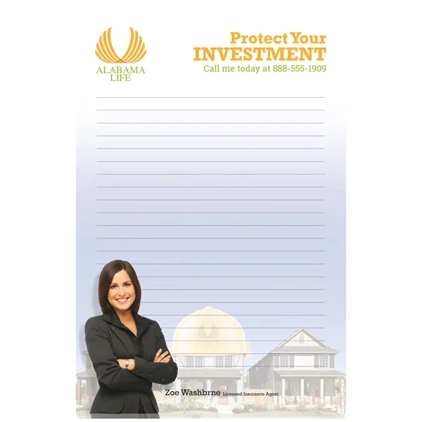Souvenir® Sticky Note™ 4" x 6" Pad, 100 sheet
