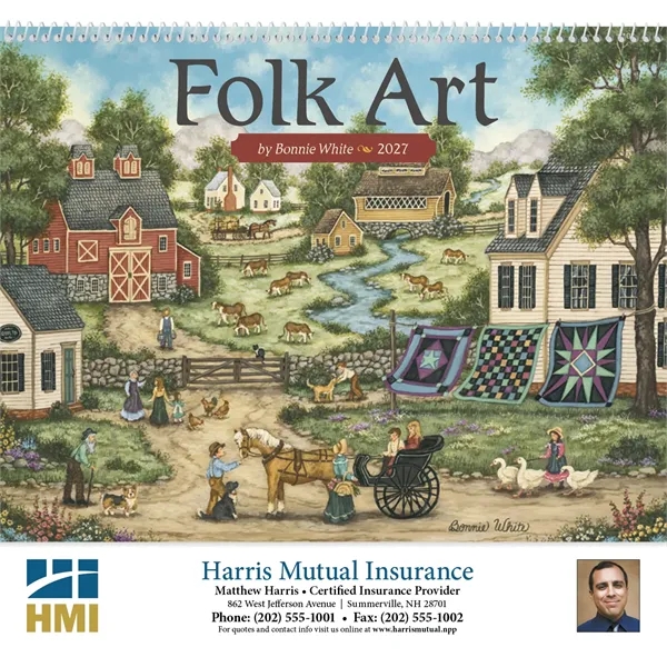 Triumph® Calendars Folk Art Calendar