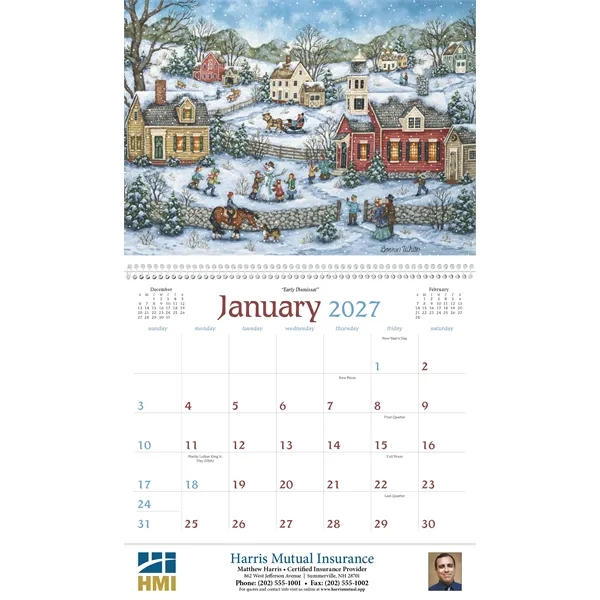 Triumph® Calendars Folk Art Calendar