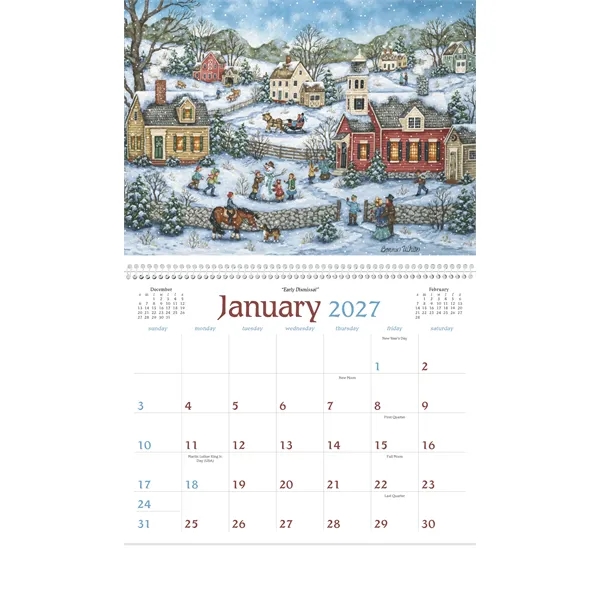 Triumph® Calendars Folk Art Calendar