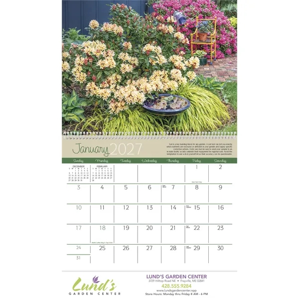 Triumph® Calendars Gardens Calendar