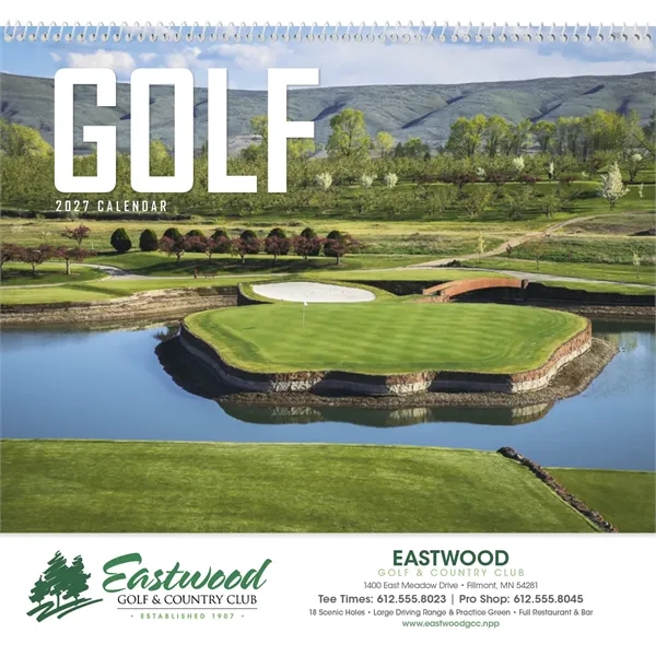 Triumph® Calendars Golf Calendar