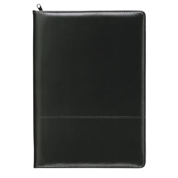 Good Value™ Script Zippered Padfolio
