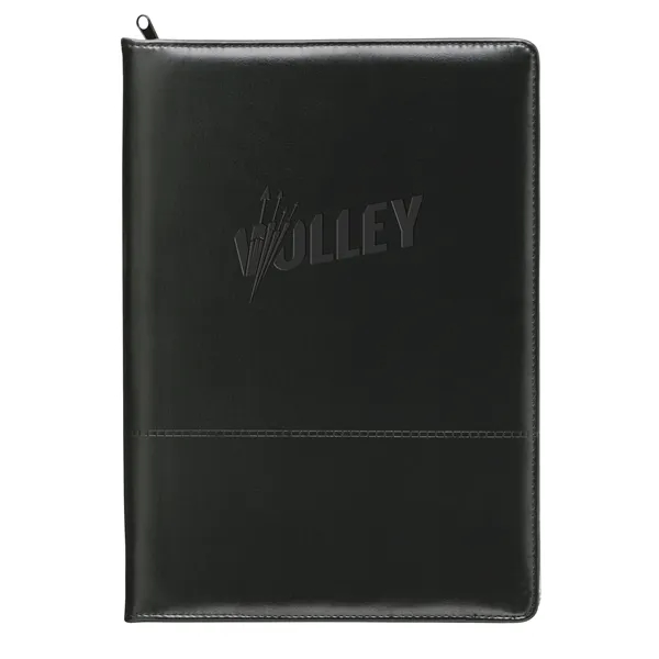 Good Value™ Script Zippered Padfolio