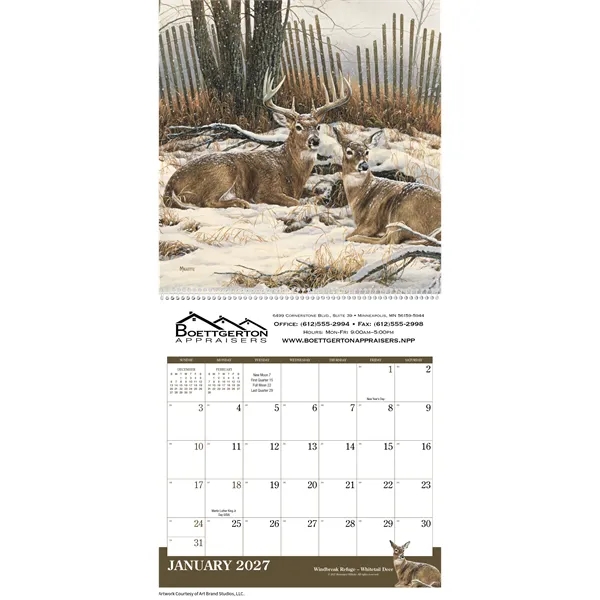 Triumph® Calendars Wildlife Art Calendar