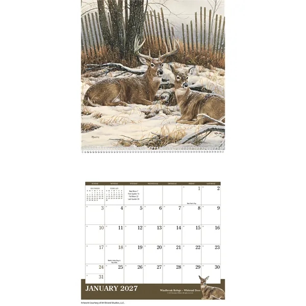 Triumph® Calendars Wildlife Art Calendar