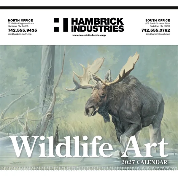 Triumph® Calendars Wildlife Art Calendar