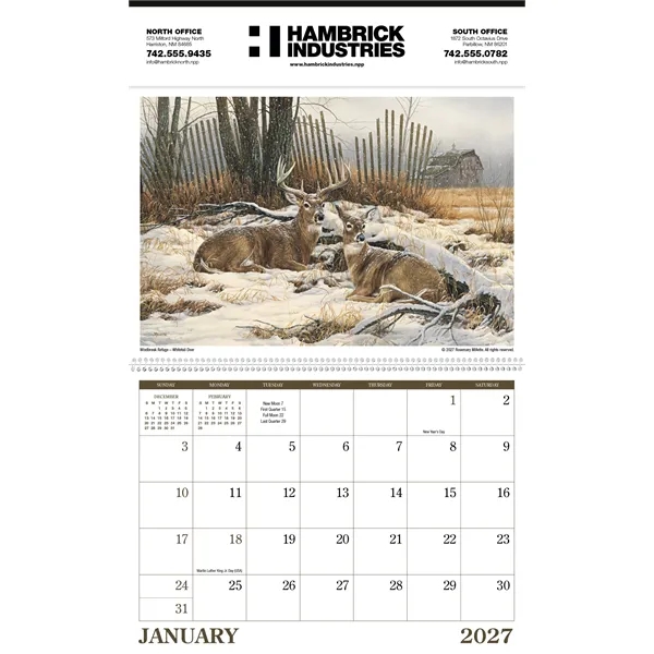 Triumph® Calendars Wildlife Art Calendar