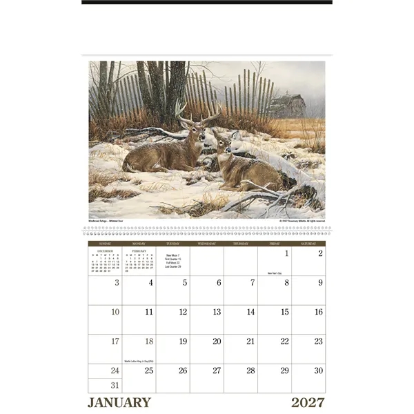 Triumph® Calendars Wildlife Art Calendar