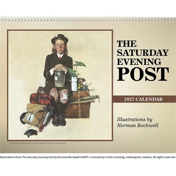 Triumph® Calendars The Saturday Evening Post Illustration...
