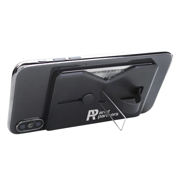 Comfort Grip RFID Phone Wallet with Stand