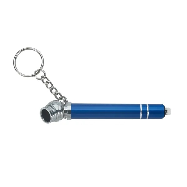Custom Good Value™ Mini Double Ring Tire Pressure Gauge
