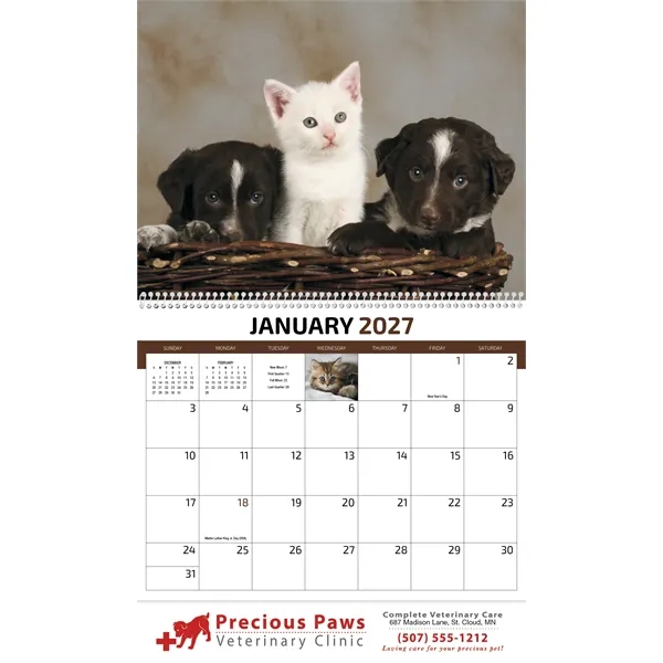 Products Four Paws Appointment Calendar - Spiral