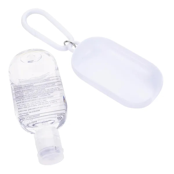 1 oz. Hand Sanitizer with Colorful Case and Carabiner