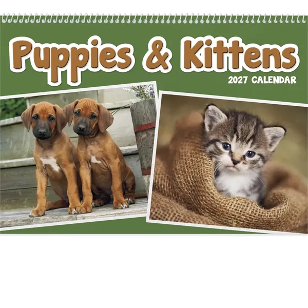 Triumph® Calendars Puppies & Kittens Pocket Calendar
