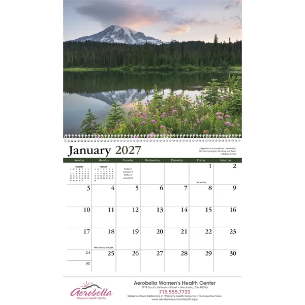 Products Contemplations Appointment Calendar - Spiral