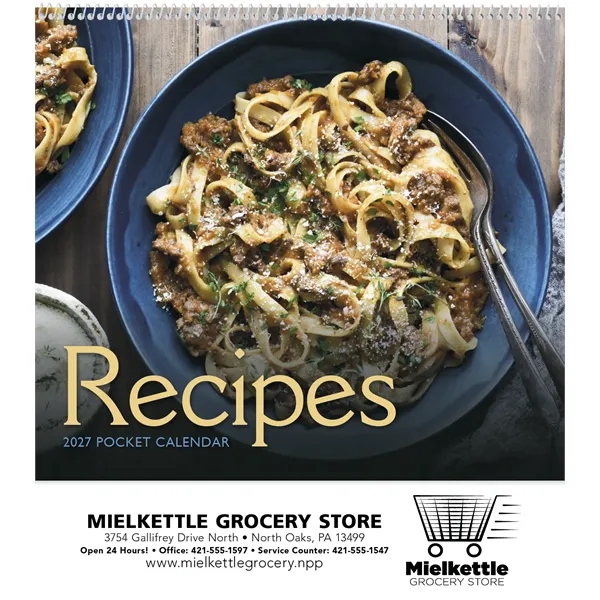 Products Recipe Pocket Calendar