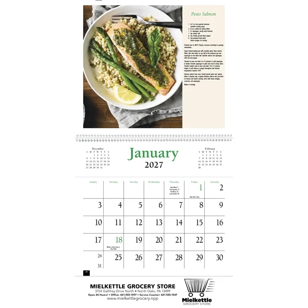 Products Recipe Pocket Calendar