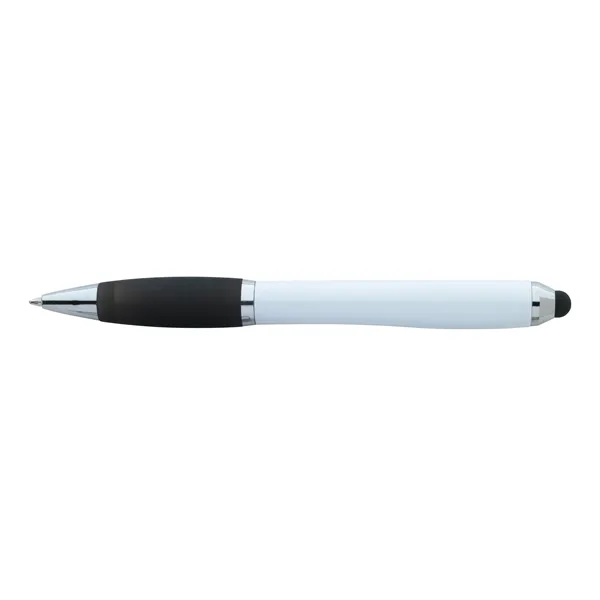 Custom Good Value™ Ion White Stylus RABS Pen