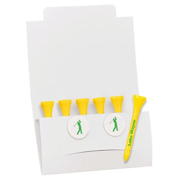 6-2 Golf Tee Packet - 2-3/4" Tee