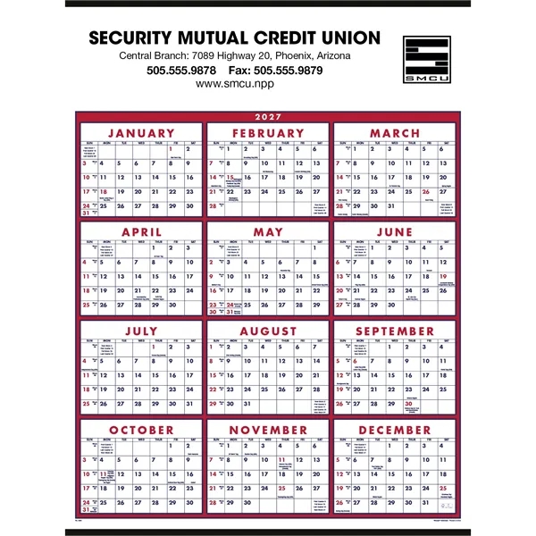 Triumph® Calendars Span-A-Year Calendar