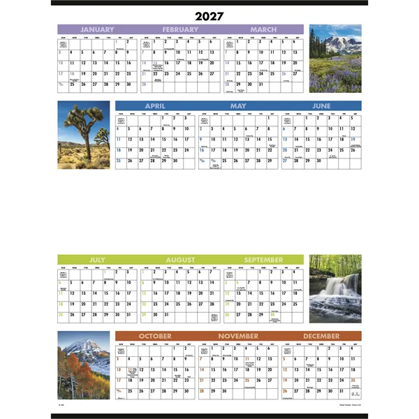 Triumph® Calendars Scenic Span-A-Year Calendar