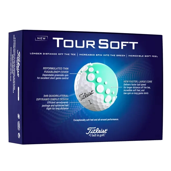 Titleist® Tour Soft Golf Ball Std Serv
