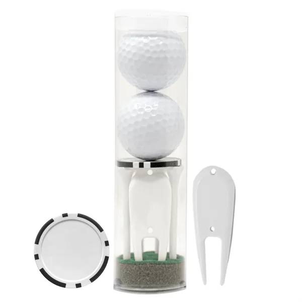 Classic 2-Ball Par Pack with Tees, Tool & Poker Chip